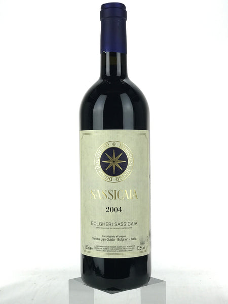 ワイン Sassicaia 2002 Bolgheri Sassicaia 750ml 2004 Sassicaia, Tenuta San Guido, Bolgheri, Tuscany, Bottle (750ml)
