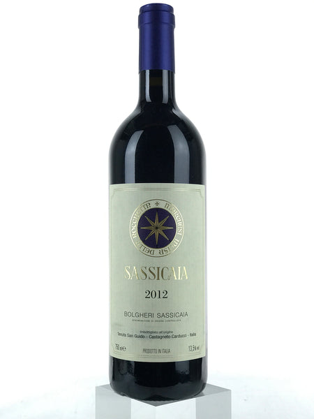 2012 Sassicaia, Tenuta San Guido, Bolgheri, Tuscany, Bottle (750ml)