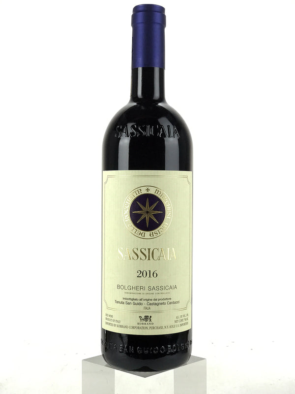 Sassicaia 2016 750mL