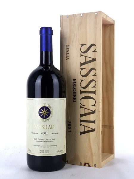 2001 Sassicaia, Tenuta San Guido, Bolgheri, Tuscany, Magnum