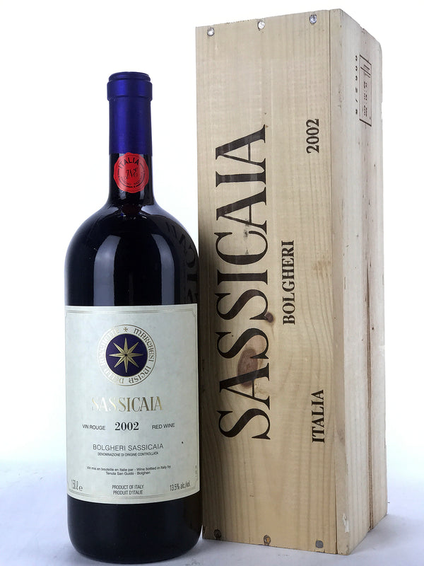 2002 Sassicaia, Tenuta San Guido, Bolgheri, Tuscany, Magnum (1.5L) [OWC]