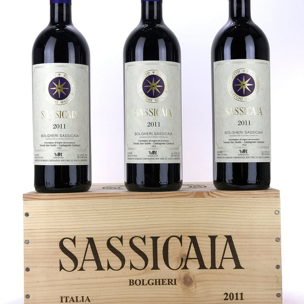 2011 Sassicaia, Tenuta San Guido, Bolgheri, Tuscany, Case of 6 Btls