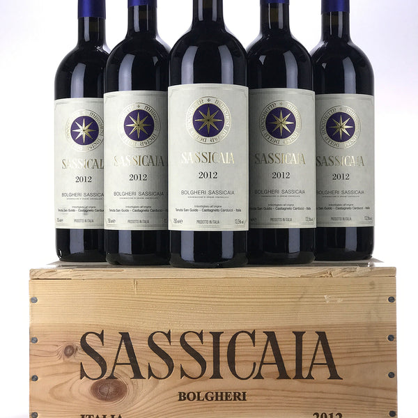 2012 Sassicaia, Tenuta San Guido, Bolgheri, Tuscany, Case of 6 Btls
