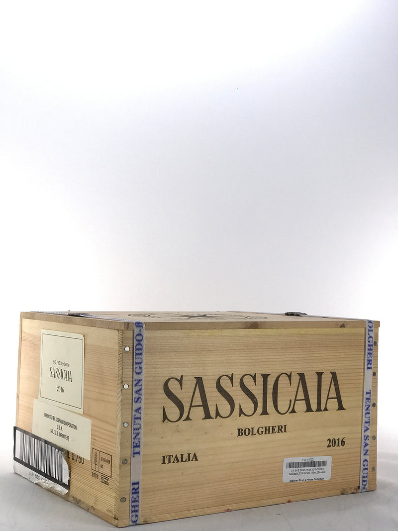 2002 Sassicaia, Tenuta San Guido, Bolgheri [Banded], Case of 6 Btls