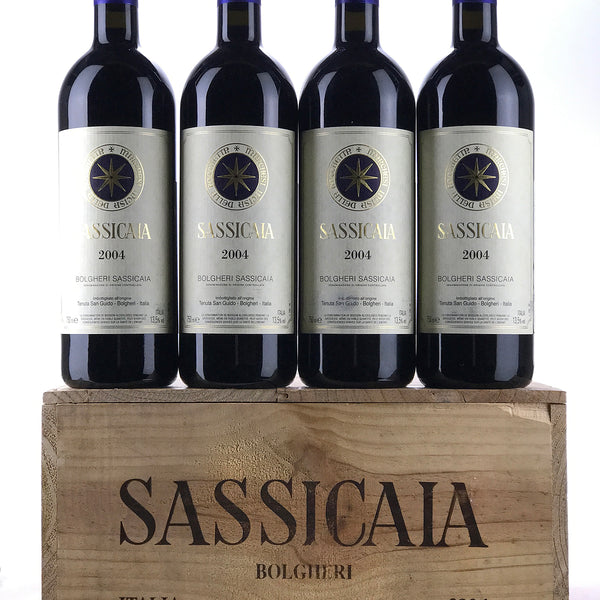 2004 Sassicaia, Tenuta San Guido, Bolgheri, Case of 12 Btls