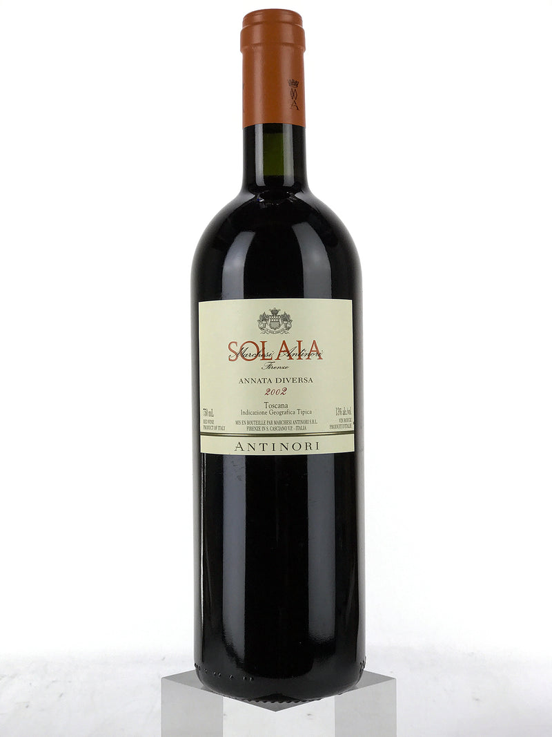 2002 Marchesi Antinori Solaia Annata Diversa, Tuscany, Bottle (750ml)