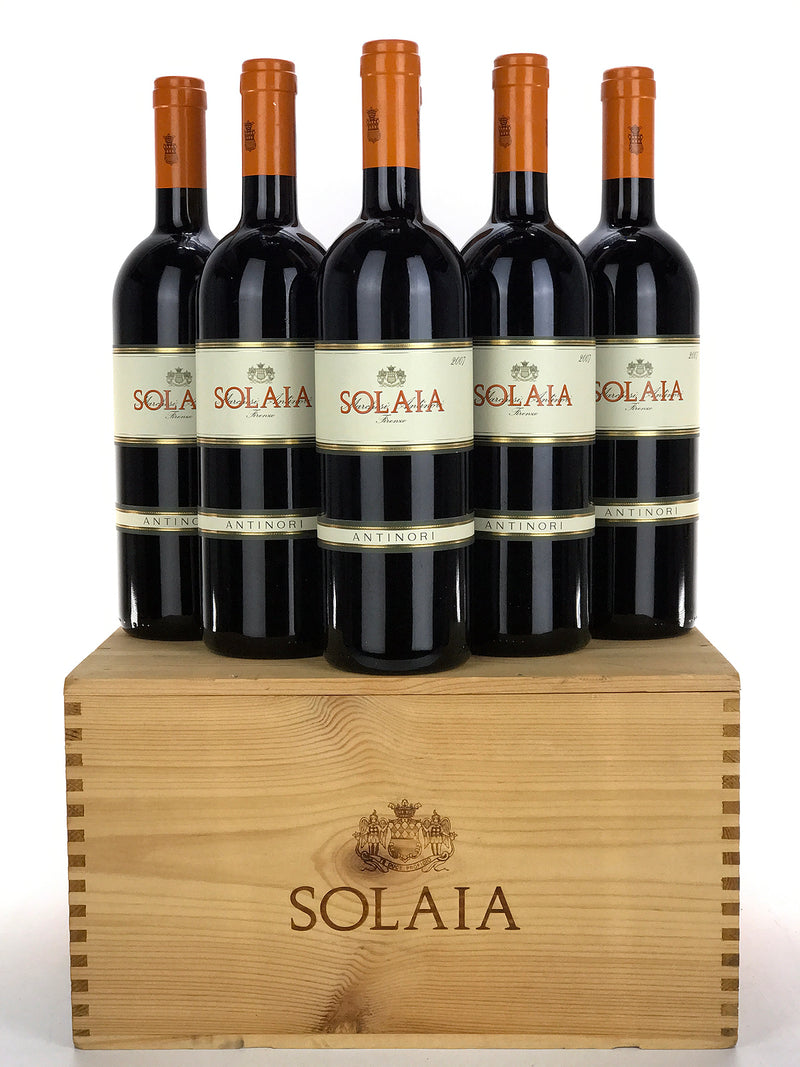 2007 Marchesi Antinori Solaia Toscana IGT, Tuscany, Case of 6 Btls