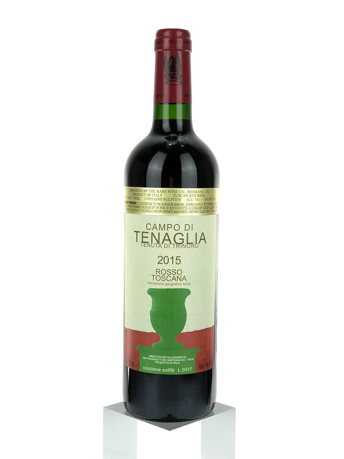 2015 Tenuta di Trinoro, Campo di Tenaglia Cabernet Franc, Tuscany, Bot