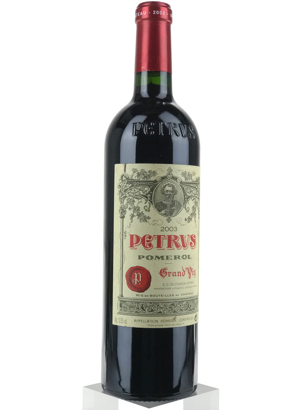 2003 Petrus Pomerol, Bottle (750ml) [Slightly Nicked Label]