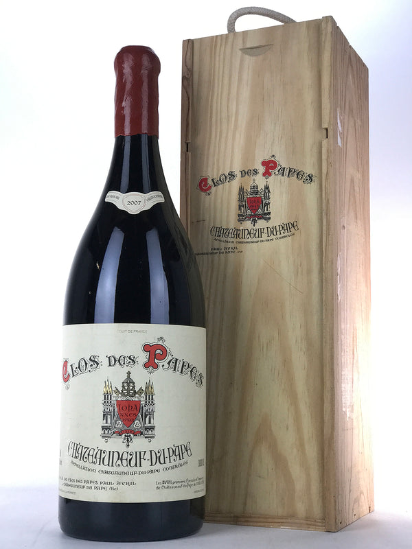 2007 Paul Avril Clos des Papes Chateauneuf-du-Pape, D-Magnum (3L)