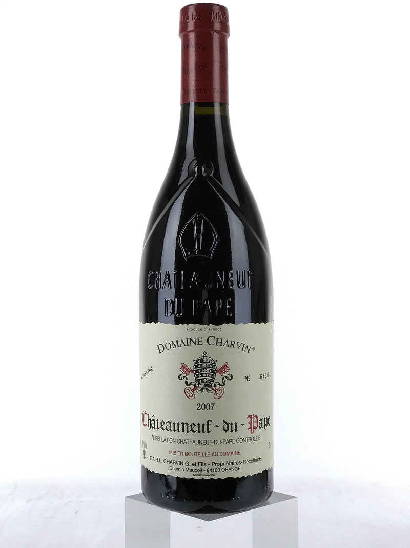 2007 Domaine Charvin, Chateauneuf-du-Pape Rouge, Bottle (750ml)