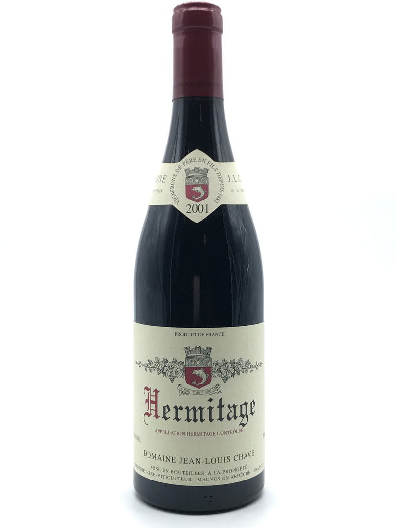 2001 Domaine Jean Louis Chave, Hermitage, Rouge, Bottle (750ml)