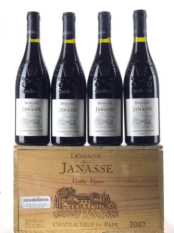 2007 Domaine de la Janasse, Chateauneuf du Pape, Vieilles Vignes,  Case of 12 Btls