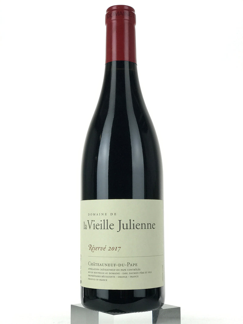 2017 Domaine de la Vieille Julienne, Chateauneuf du Pape, Reserve, Bottle (750ml)