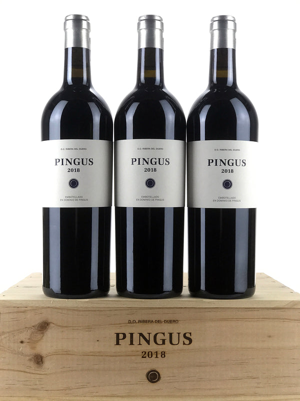 2018 Dominio de Pingus, Ribera del Duero, Pingus, Case of 3 btls