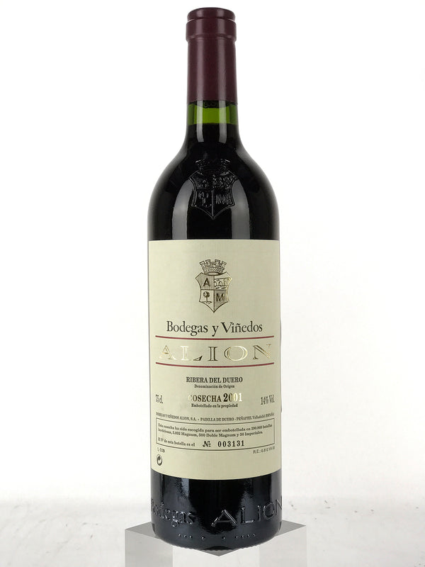 2001 Vega Sicilia, Alion, Ribera del Duero, Bottle (750ml)