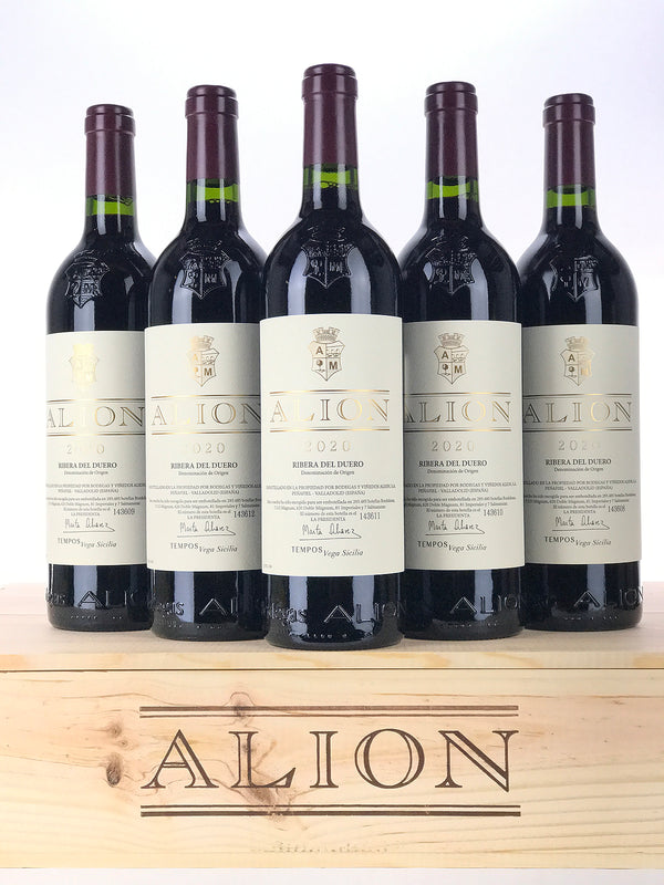 2020 Vega Sicilia, Alion, Ribera del Duero, Case of 6 Btls