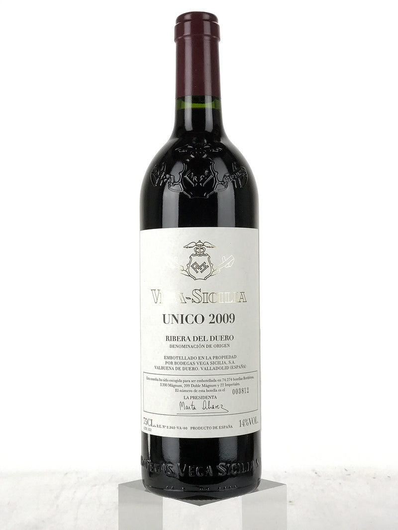 2009 Vega Sicilia, Unico, Ribera del Duero, Bottle (750ml)