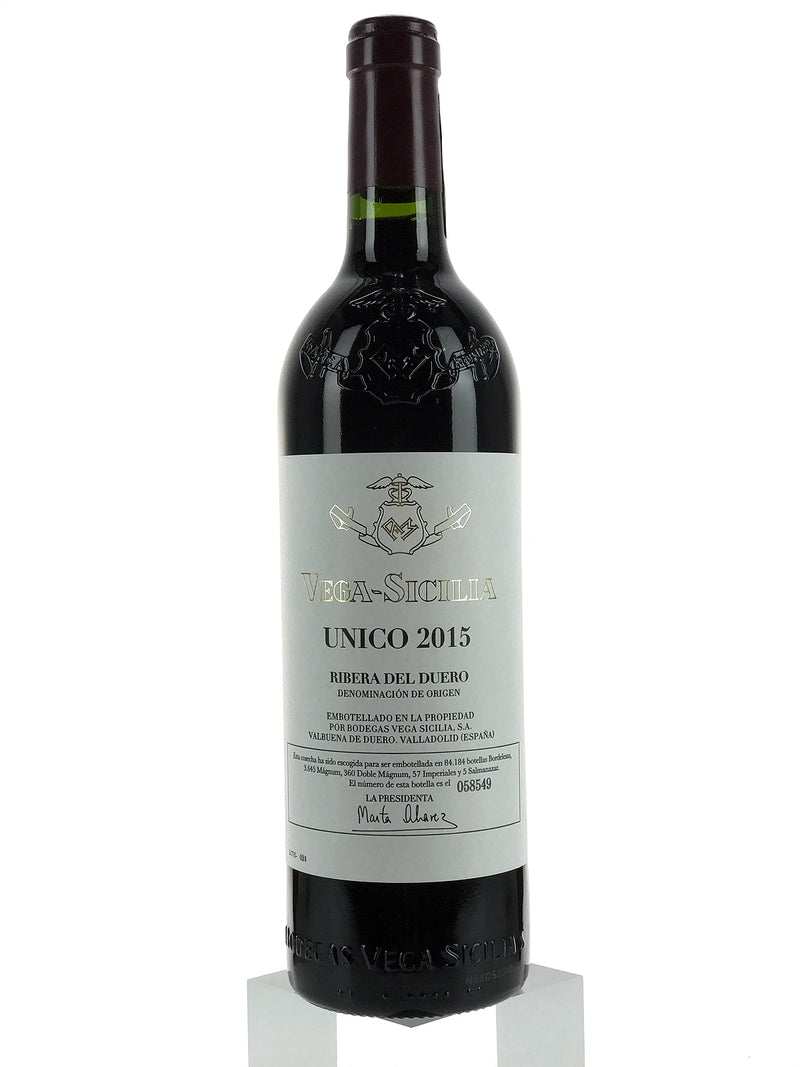 2015 Vega Sicilia, Unico, Ribera del Duero, Bottle (750ml)