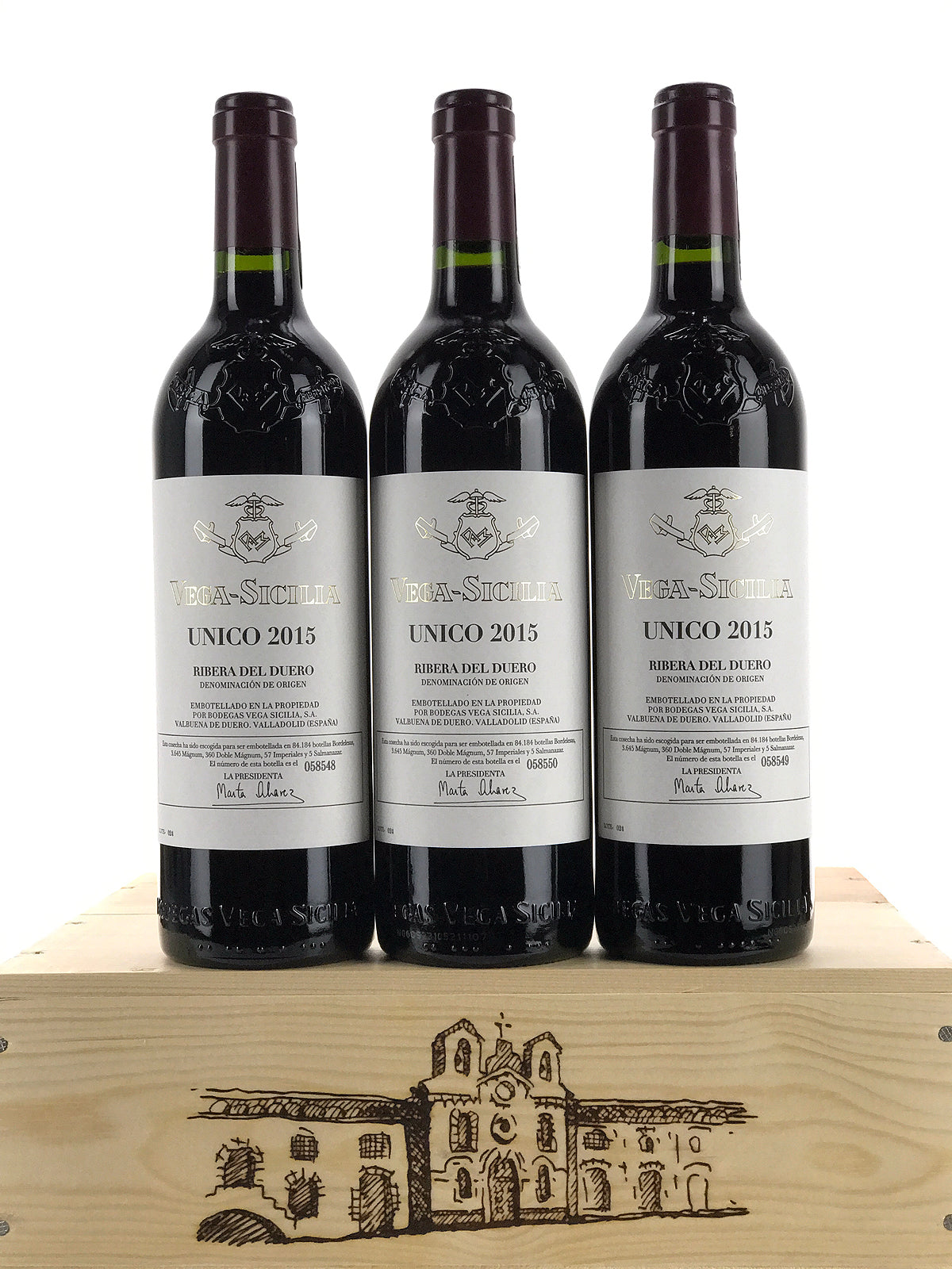 2015 Vega Sicilia, Unico, Ribera del Duero, Case of 3 Btls