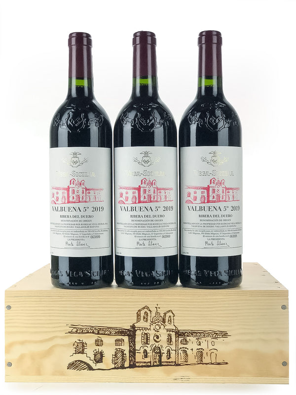 2019 Vega Sicilia, Tinto Valbuena 5, Ribera del Duero, Case of 3 Btls