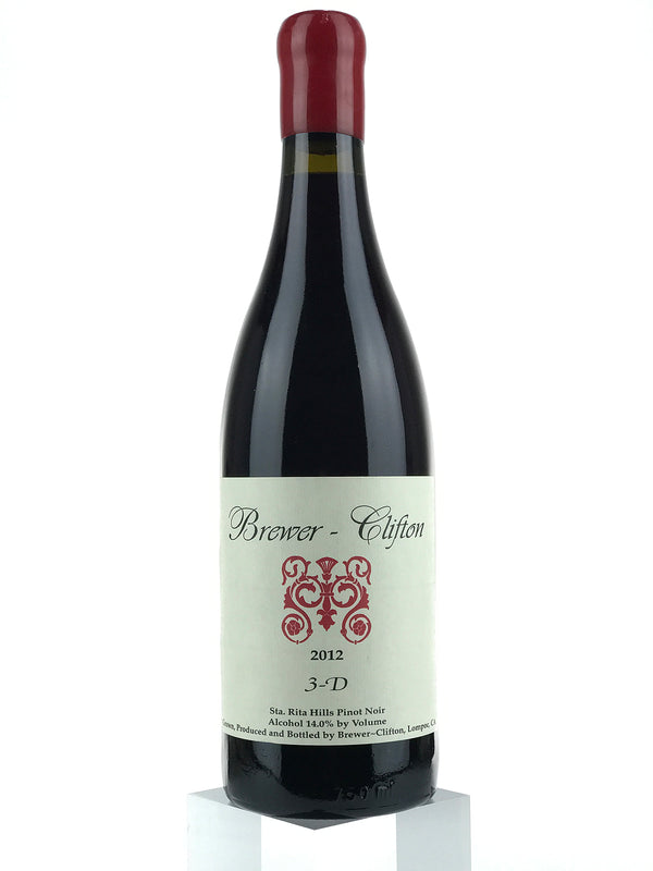 2012 Brewer-Clifton, 3D Pinot Noir, Sta. Rita Hills, Bottle (750ml)
