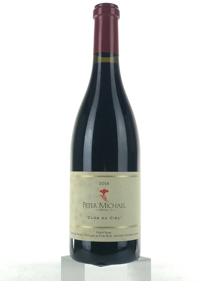 2016 Peter Michael, Clos du Ciel Pinot Noir, Sonoma Coast, Bottle (750ml)  [slightly soiled label]