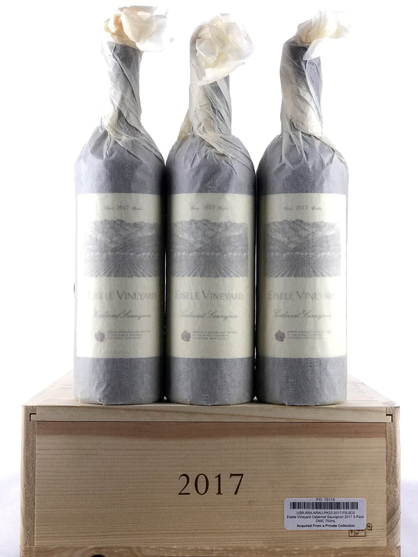 2017 Eisele Vineyard, Cabernet Sauvignon, Napa Valley, Case of 3 Btls