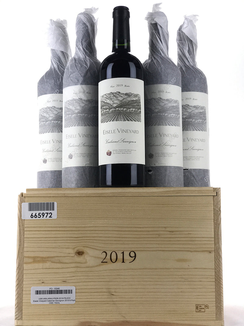 2019 Eisele Vineyard, Cabernet Sauvignon, Napa Valley, Case of 6 btls