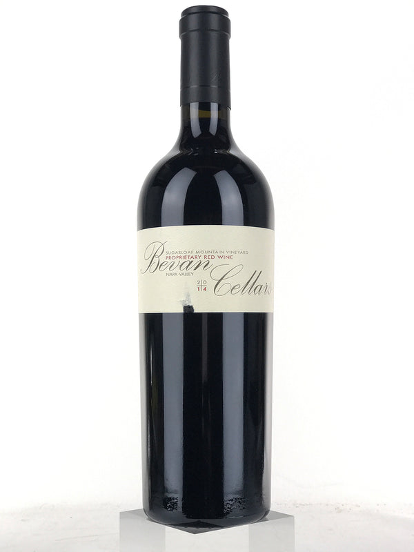 2014 Bevan Cellars, Sugarloaf Mountain Vineyard Proprietary Red, Napa Valley [Nicked Label], Bottle (750ml)