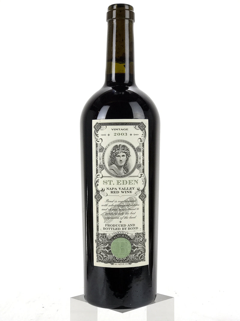 2003 Bond, St Eden, Napa Valley, Bottle (750ml)