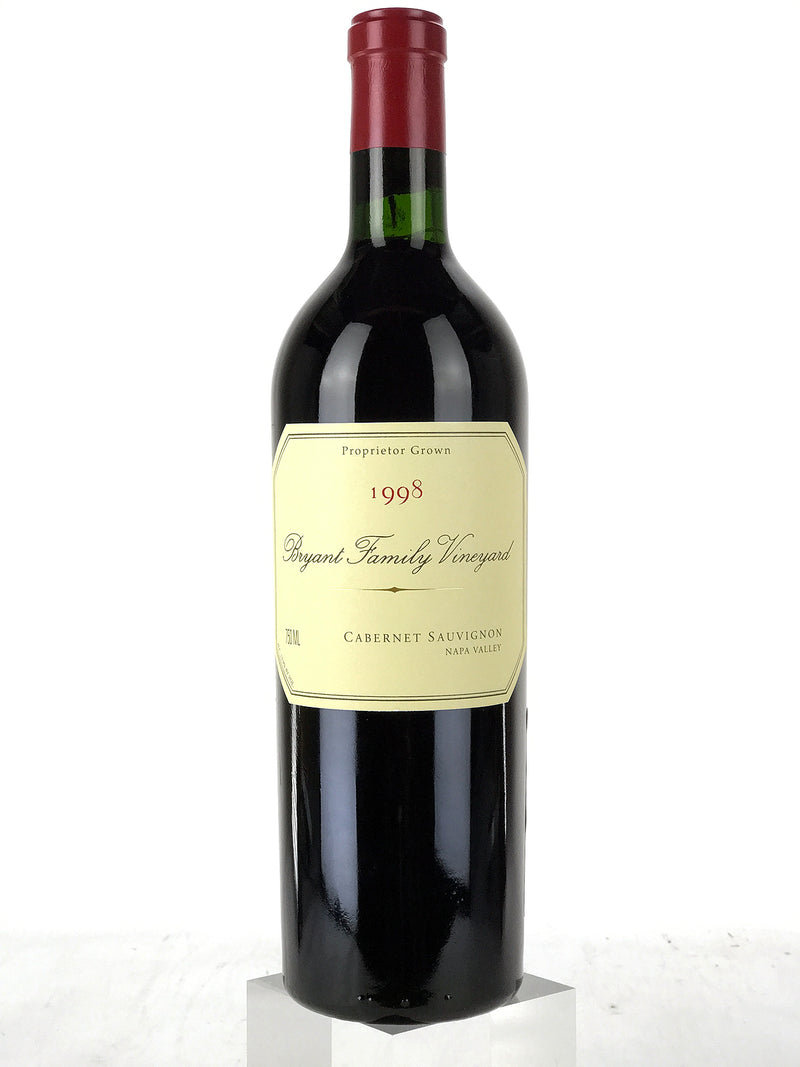 1998 Bryant Family Vineyard, Cabernet Sauvignon, Napa Valley, Bottle (750ml)