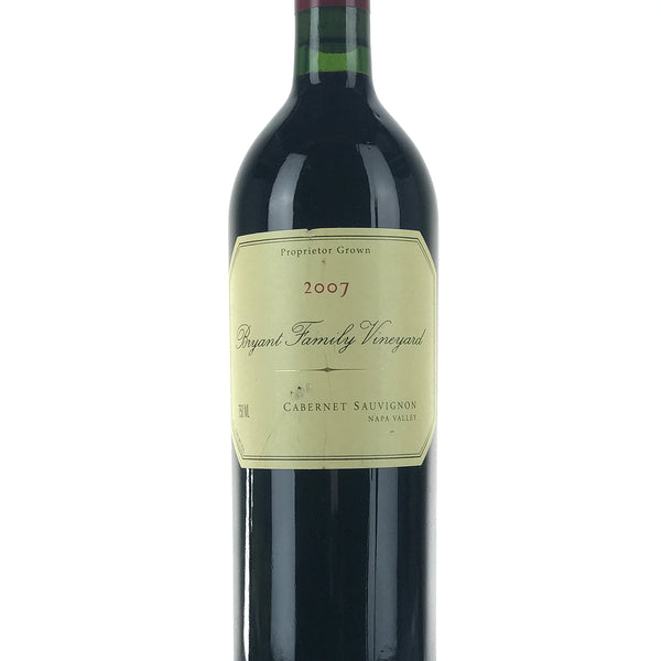 2007 Bryant Family Vineyard, Cabernet Sauvignon, Napa Valley [slightly