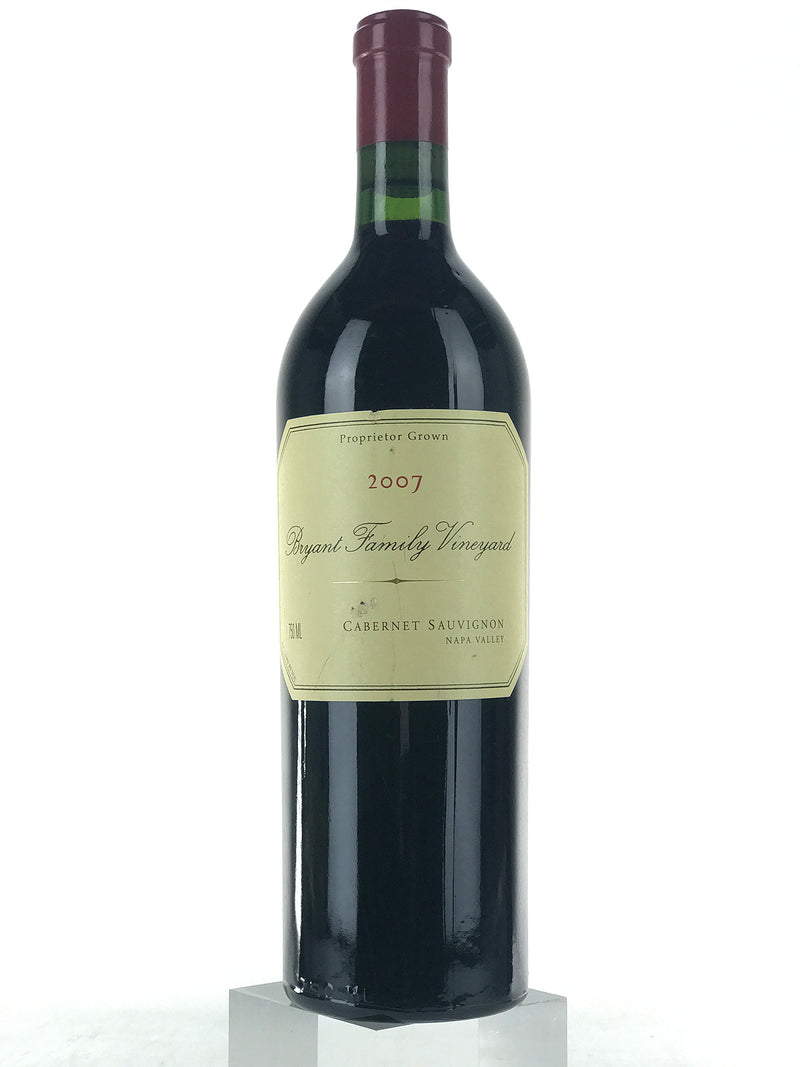 2007 Bryant Family Vineyard, Cabernet Sauvignon, Napa Valley [slightly nicked label], Bottle (750ml)