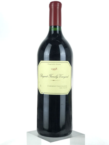 Premium Dessert Wine 1998 ギフトボックス入り 1998 Bryant Family Vineyard, Cabernet Sauvignon, Napa Valley, Magnum (
