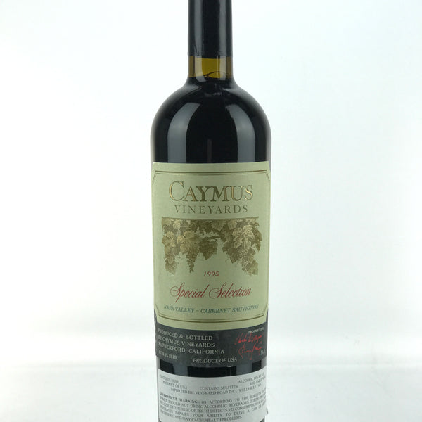 1995 Caymus, Special Selection Cabernet Sauvignon, Napa Valley, Bottle