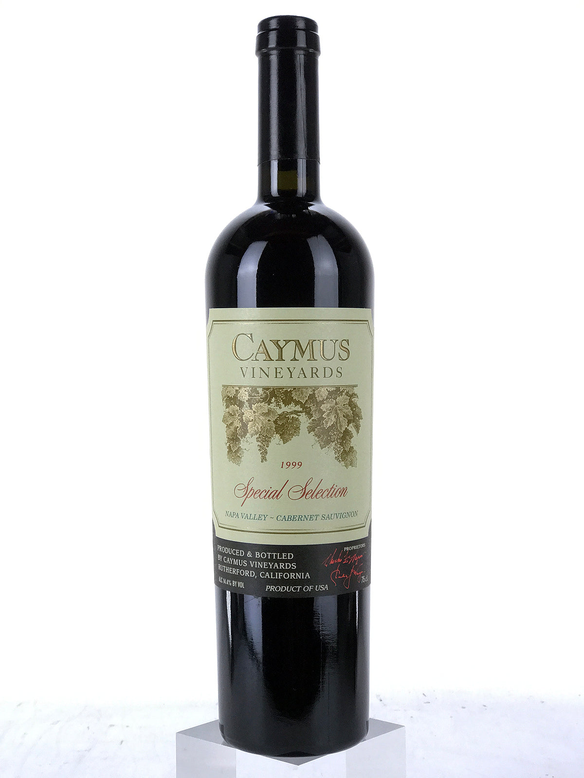 1999 Caymus, Special Selection Cabernet Sauvignon, Napa Valley, Bottle