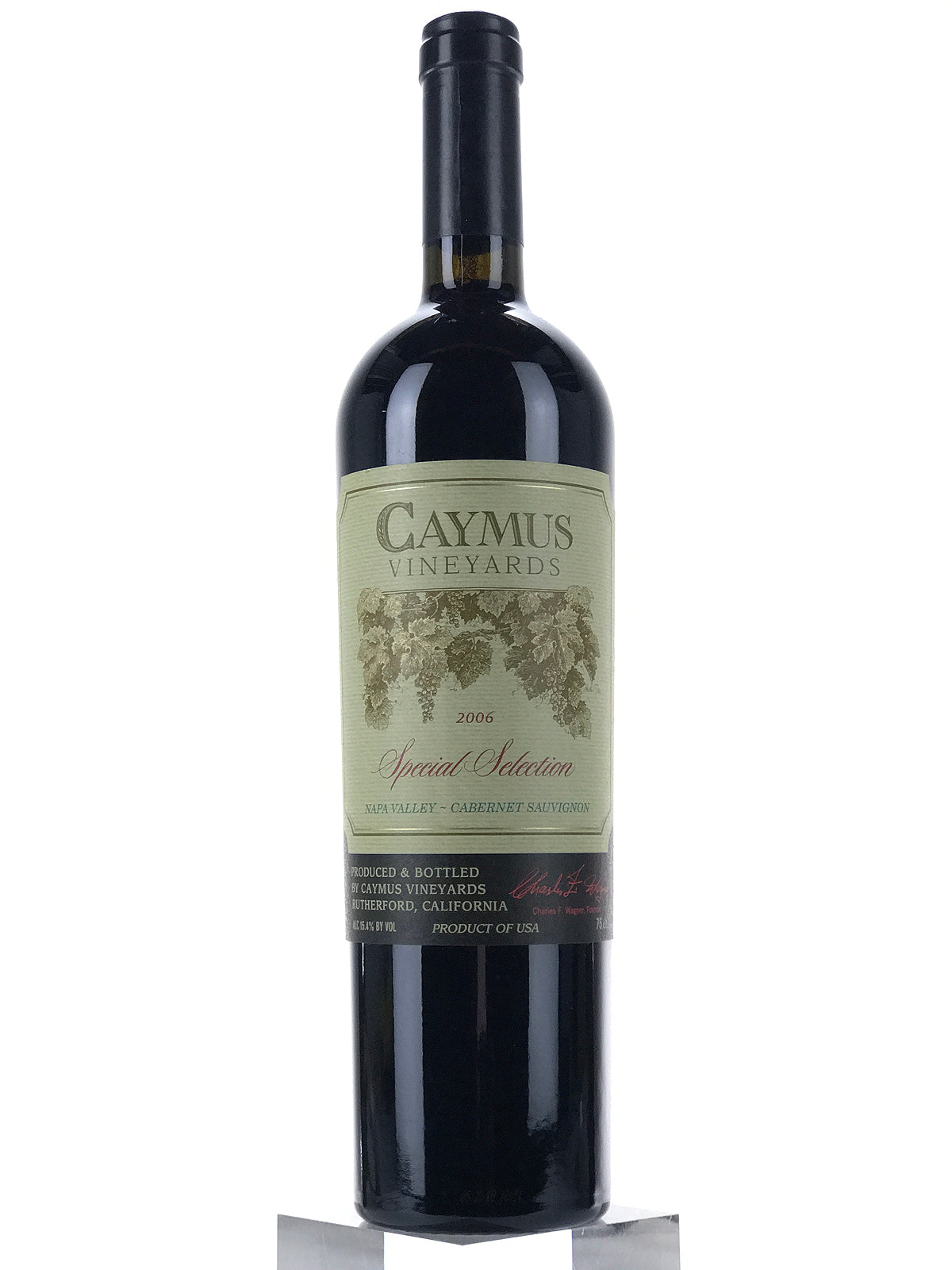 2006 Caymus, Special Selection Cabernet Sauvignon, Napa Valley, Bottle