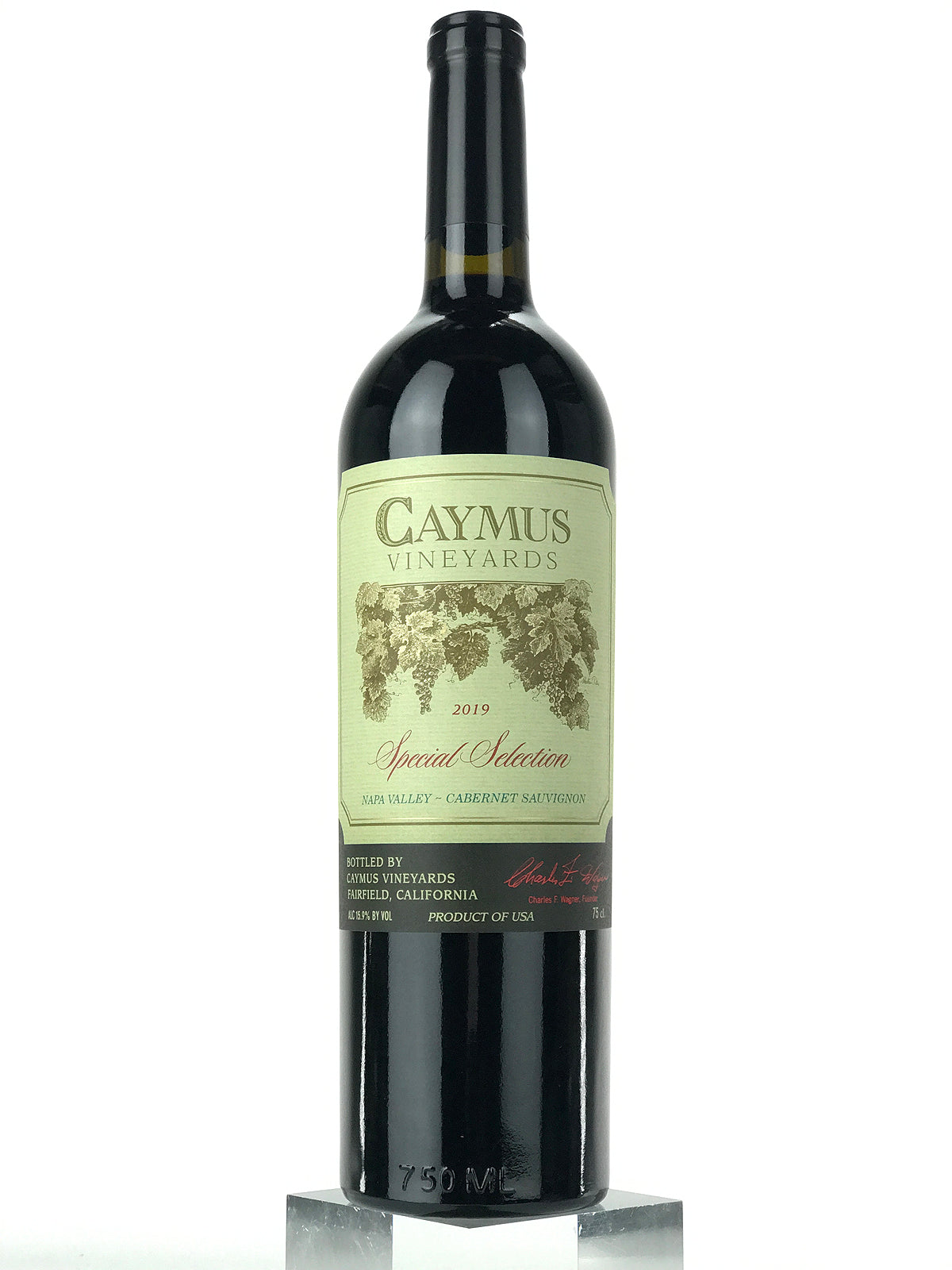 2019 Caymus, Special Selection, Cabernet Sauvignon, Napa Valley, Bottl