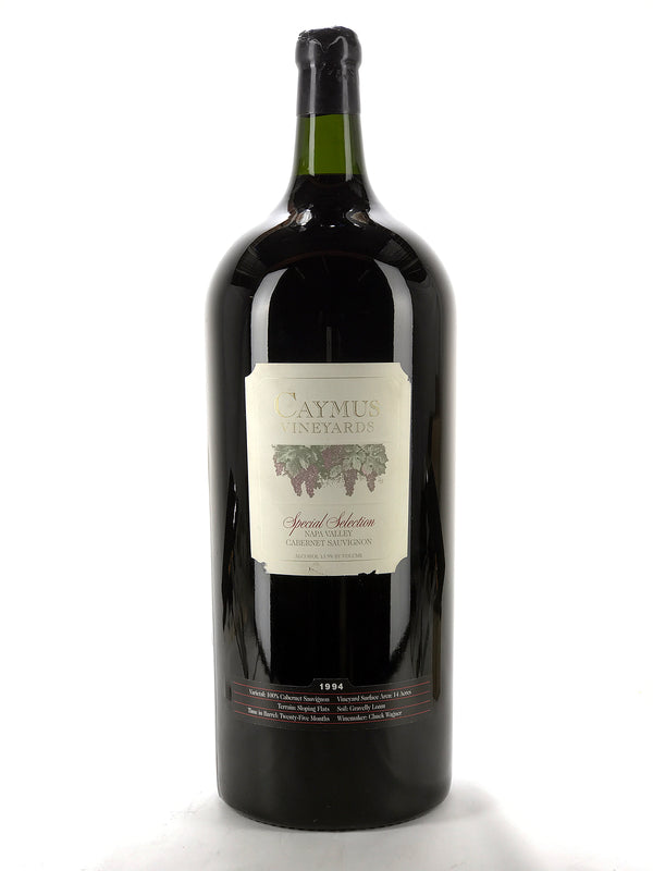 1994 Caymus, Special Selection Cabernet Sauvignon, Napa Valley [Slightly Soiled Label], 9ltr