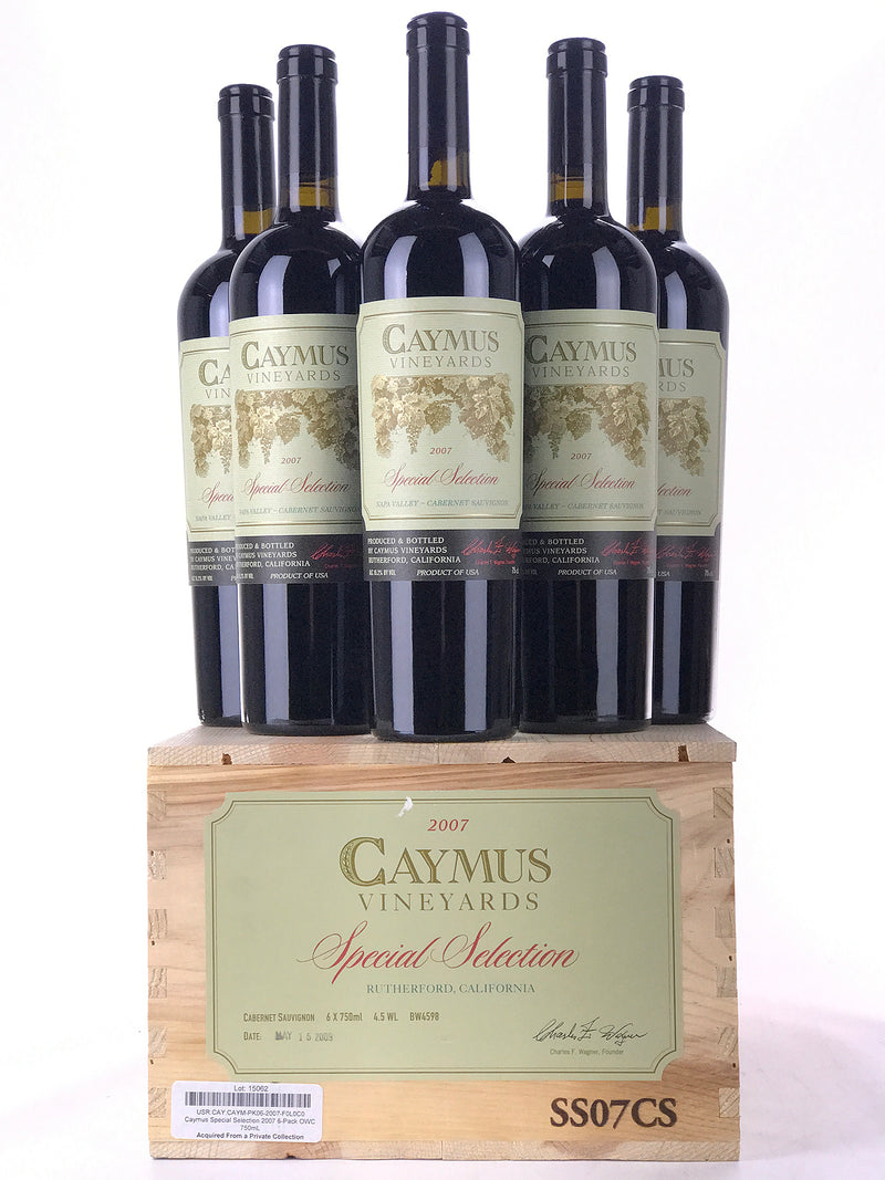 2007 Caymus, Special Selection Cabernet Sauvignon, Napa Valley, Case of 6 btls