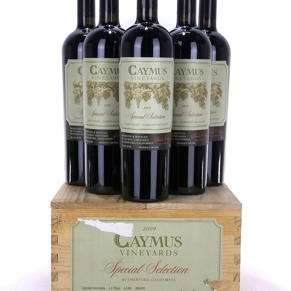 ワイン Caymus Vineyards 2009 Special Selection 2009 Caymus, Special Selection Cabernet Sauvignon, Napa Valley, Case o