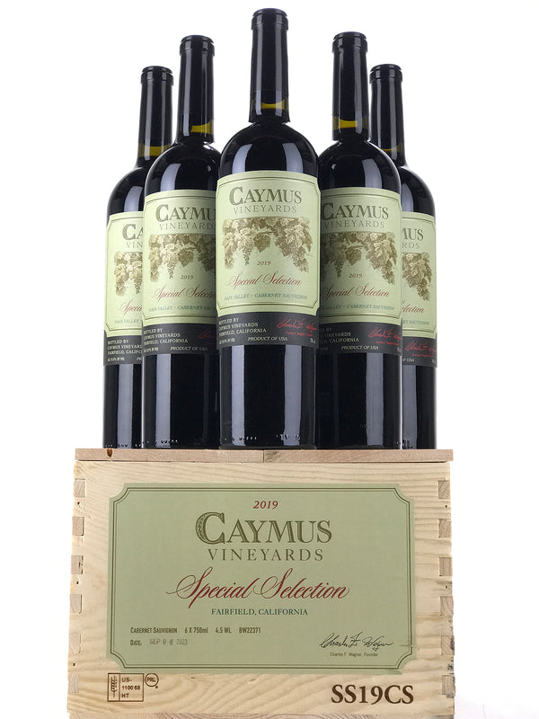 2019 Caymus, Special Selection, Cabernet Sauvignon, Napa Valley, Case of 6 btls