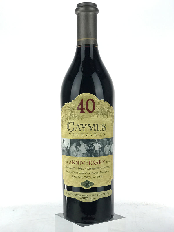2012 Caymus, Cabernet Sauvignon 40th Anniversary, Napa Valley, Bottle (750ml)