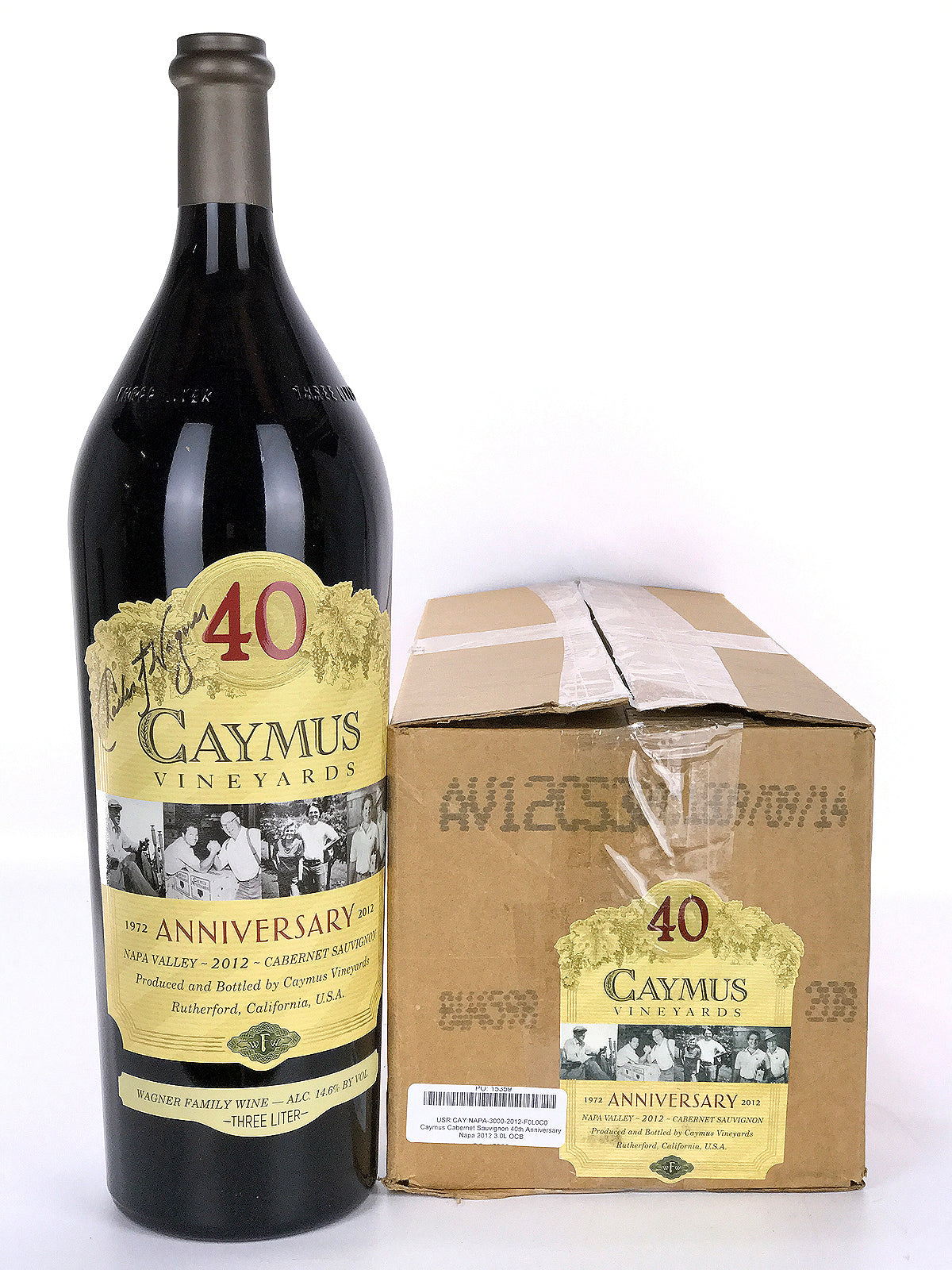 Caymus Vineyards 2012 40周年記念 赤ワイン 750ML Caymus 40 2012