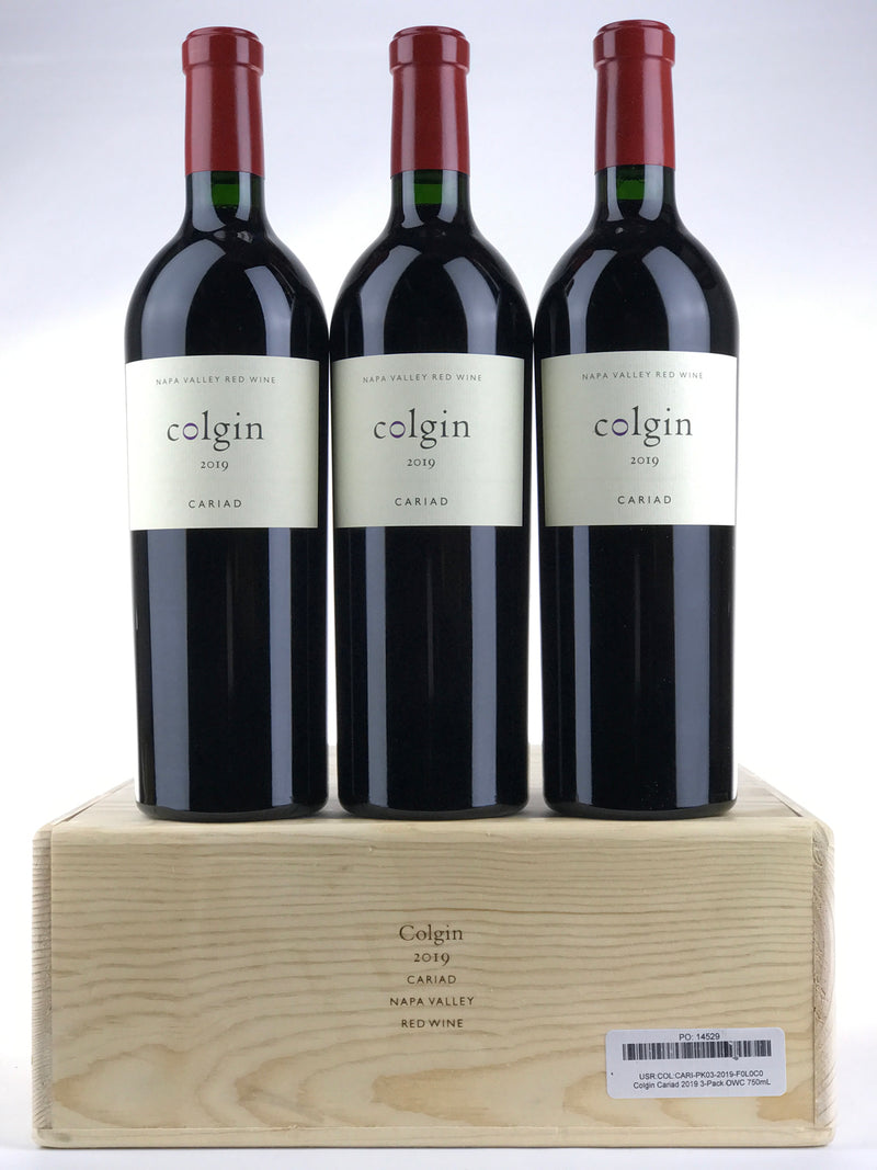 2019 Colgin Cellars, Cariad, Napa Valley, Case of 3 Btls