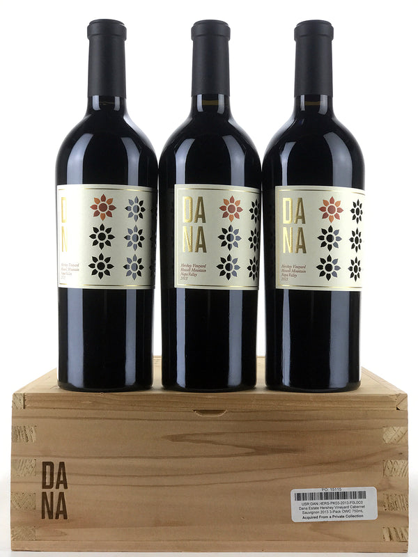 2013 Dana Estates, Hershey Vineyard Cabernet Sauvignon, Howell Mountain, Case of 3 Btls