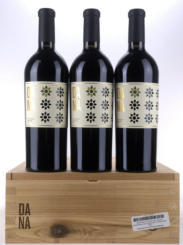 2014 Dana Estates, Lotus Vineyard Cabernet Sauvignon, Napa Valley, Case of 3 Btls