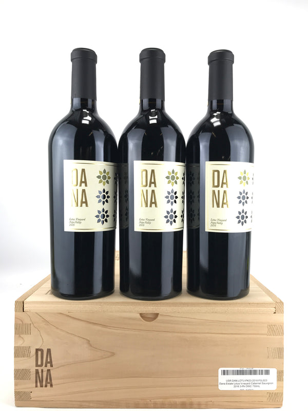 2016 Dana Estates, Lotus Vineyard Cabernet Sauvignon, Napa Valley, Case of 3 Btls