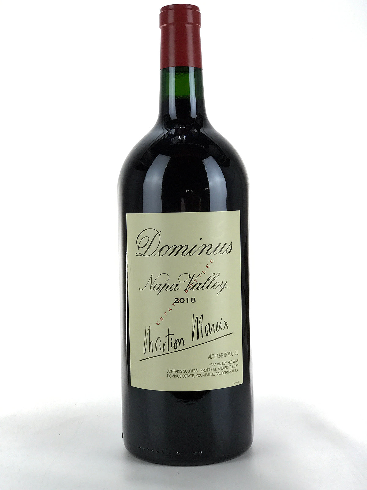 2018 Dominus Estate, Christian Moueix, Napa Valley, D-Magnum (3L) [WS1